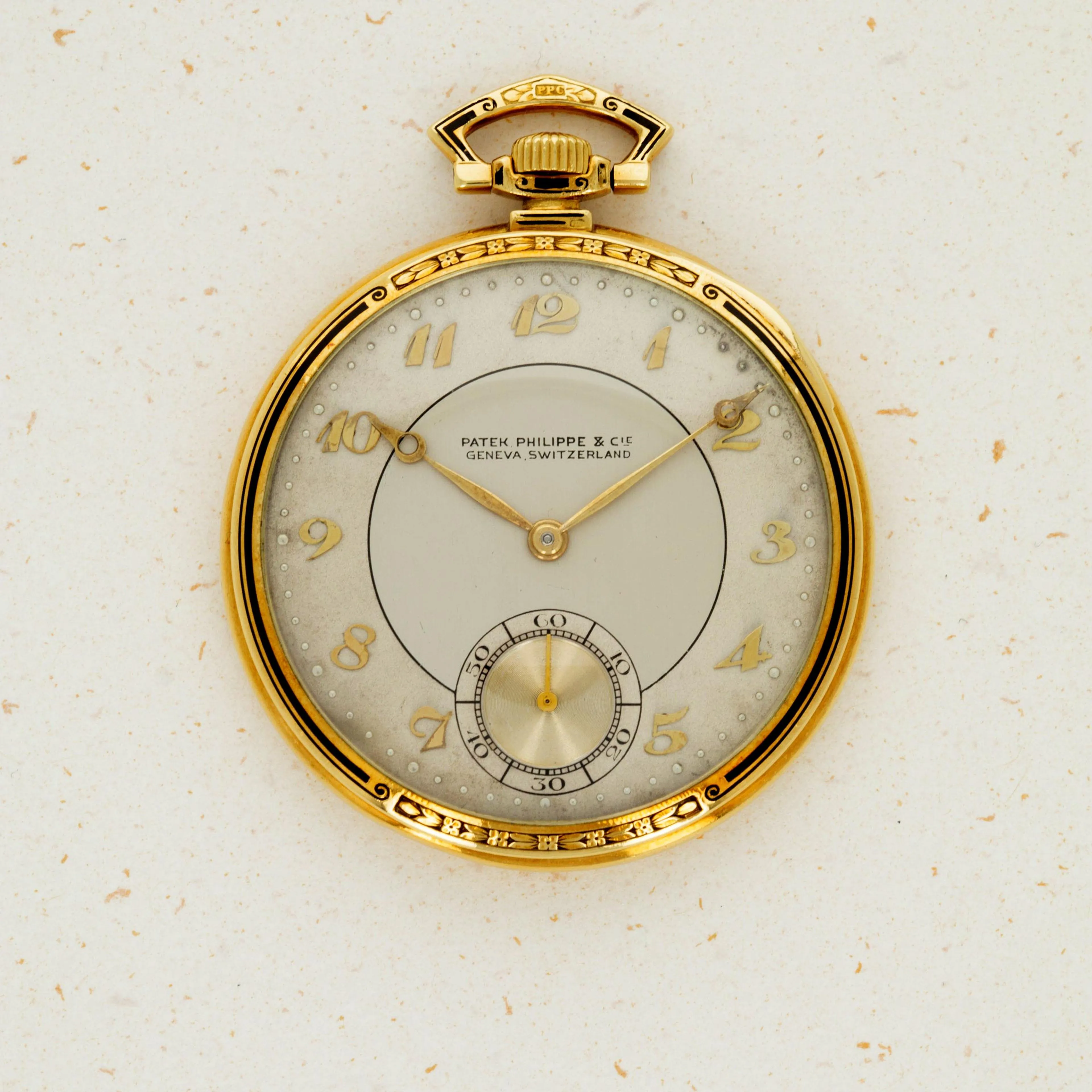 Patek Philippe Pocketwatch 45mm Yellow gold Silver