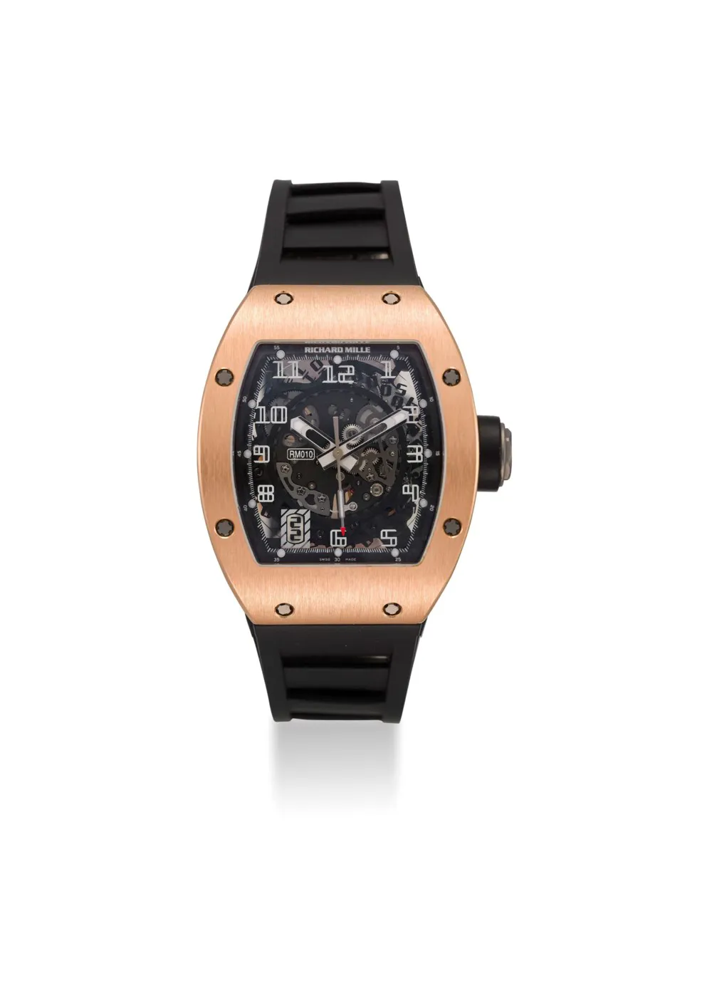 Richard Mille RM 010 RM010 AH RG 39mm Rose gold Skeletonized 1