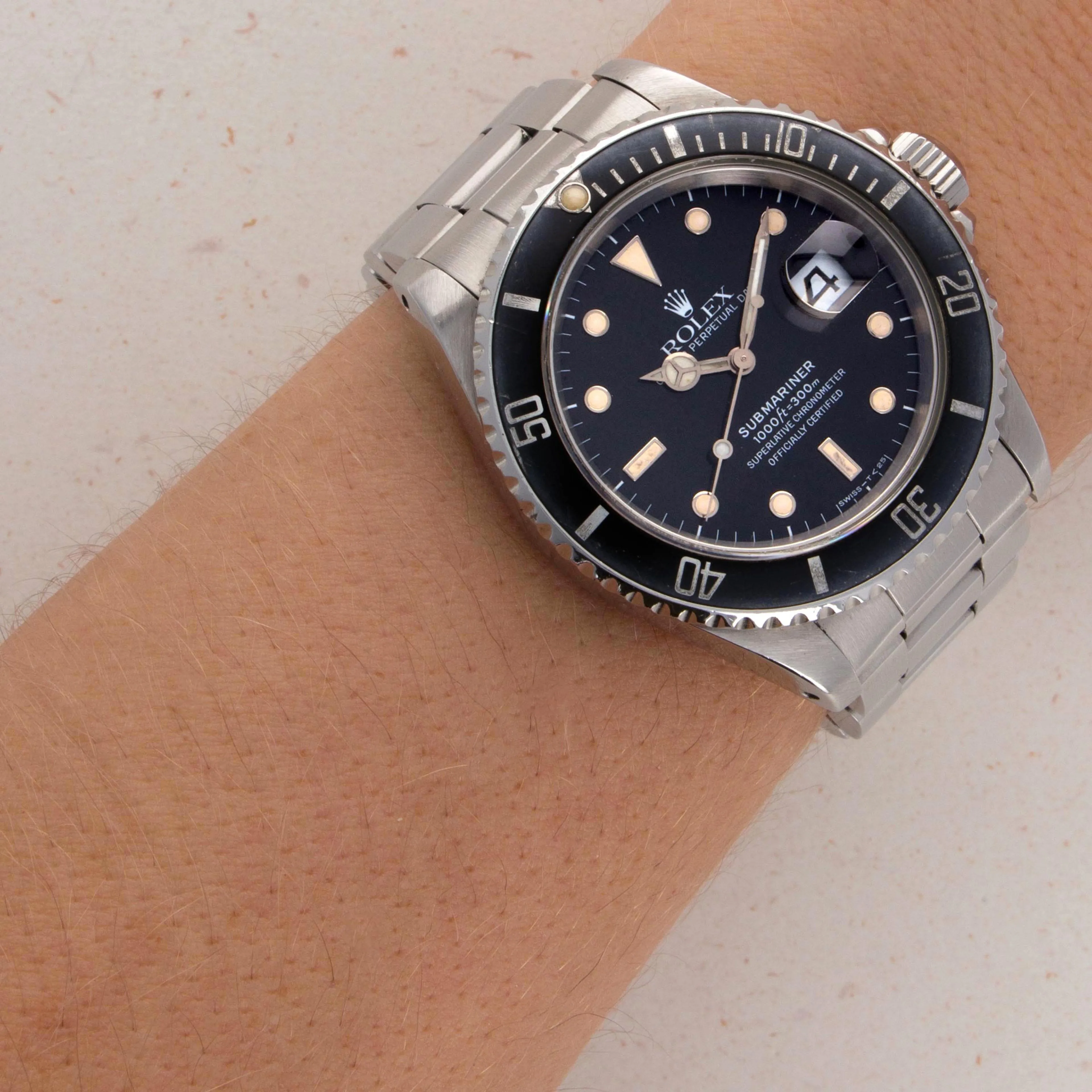 Rolex Submariner 16610LN 40mm Stainless steel Black 16