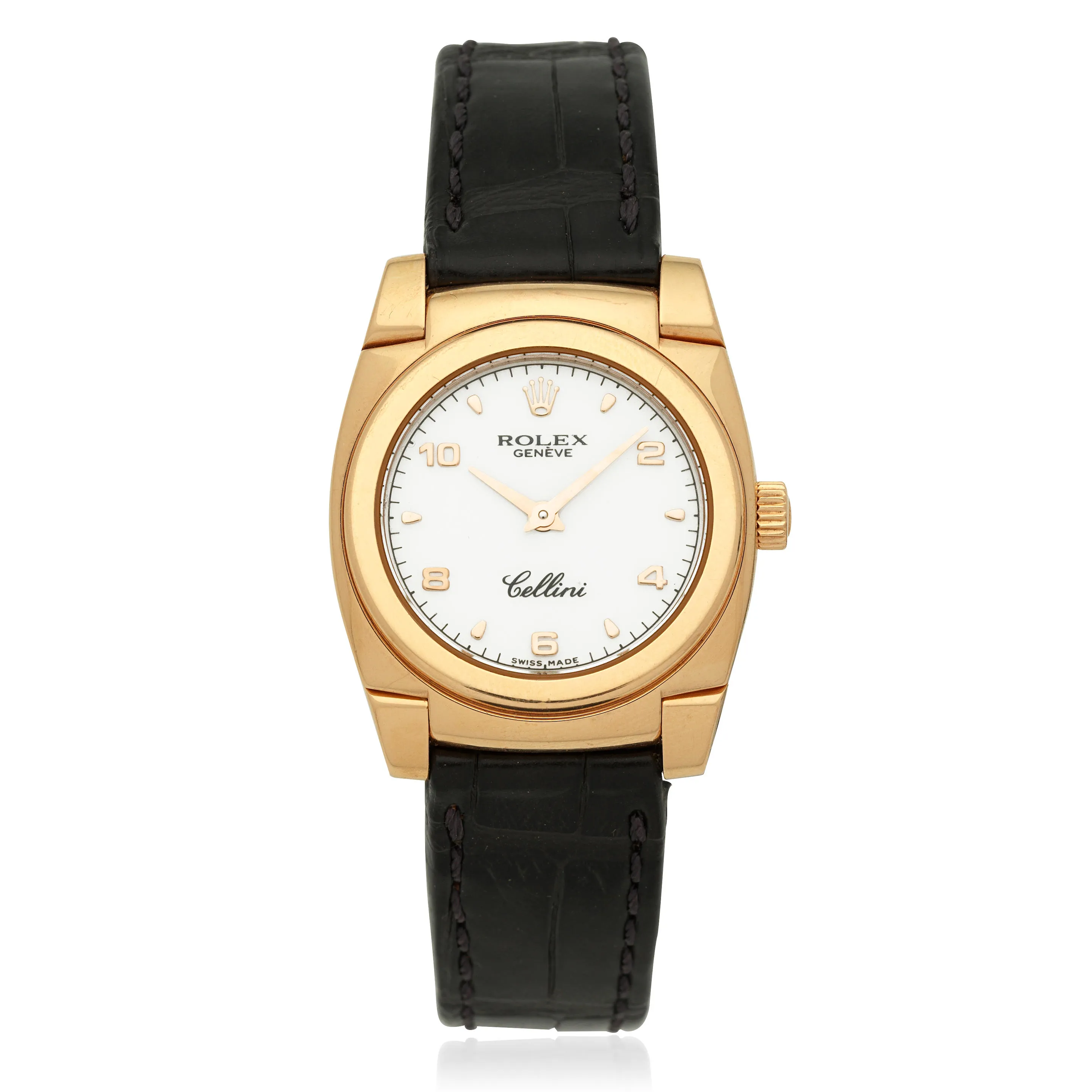 Rolex Cellini Cestello 5310 26mm Rose gold White