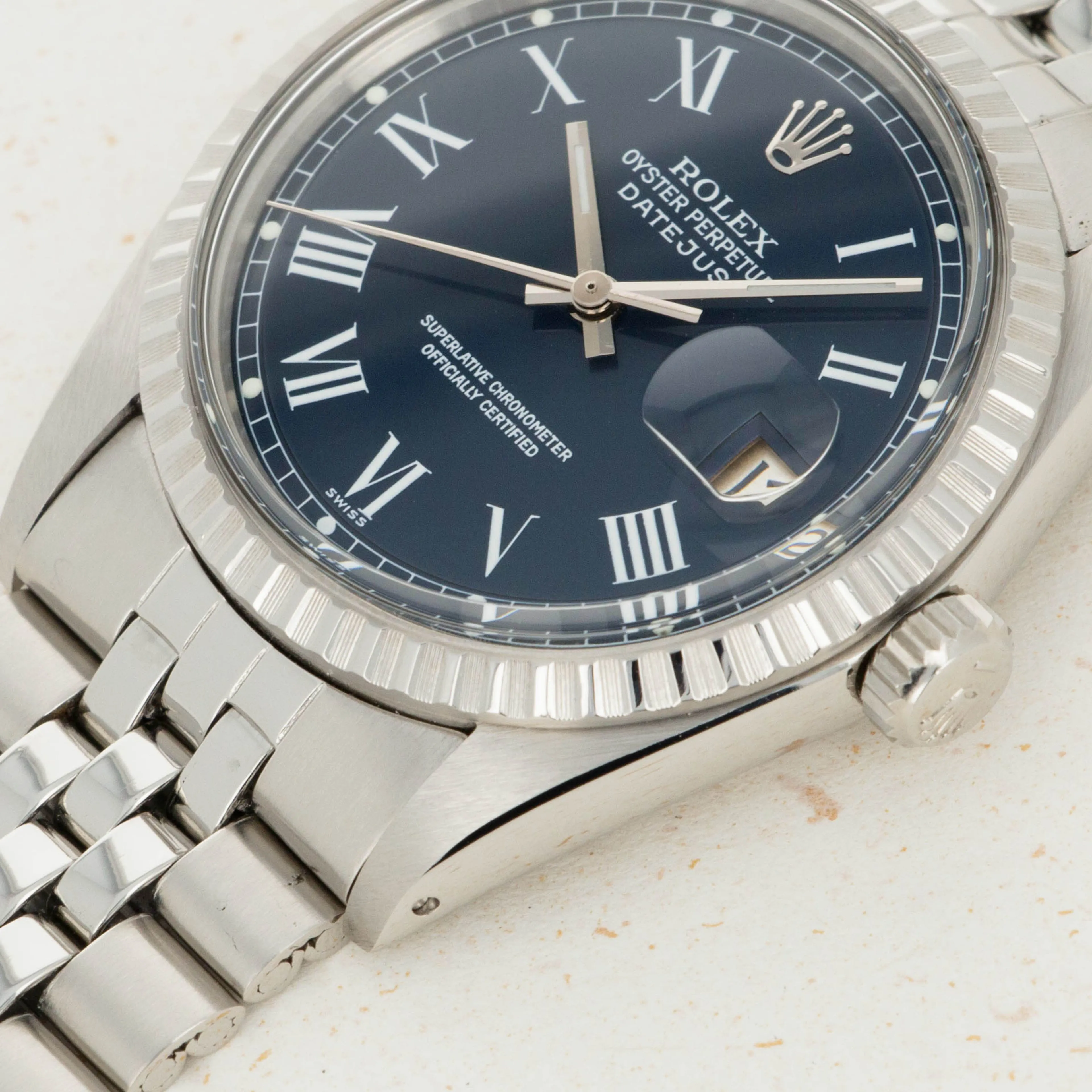 Rolex Datejust 1603 36mm Stainless steel Blue 2