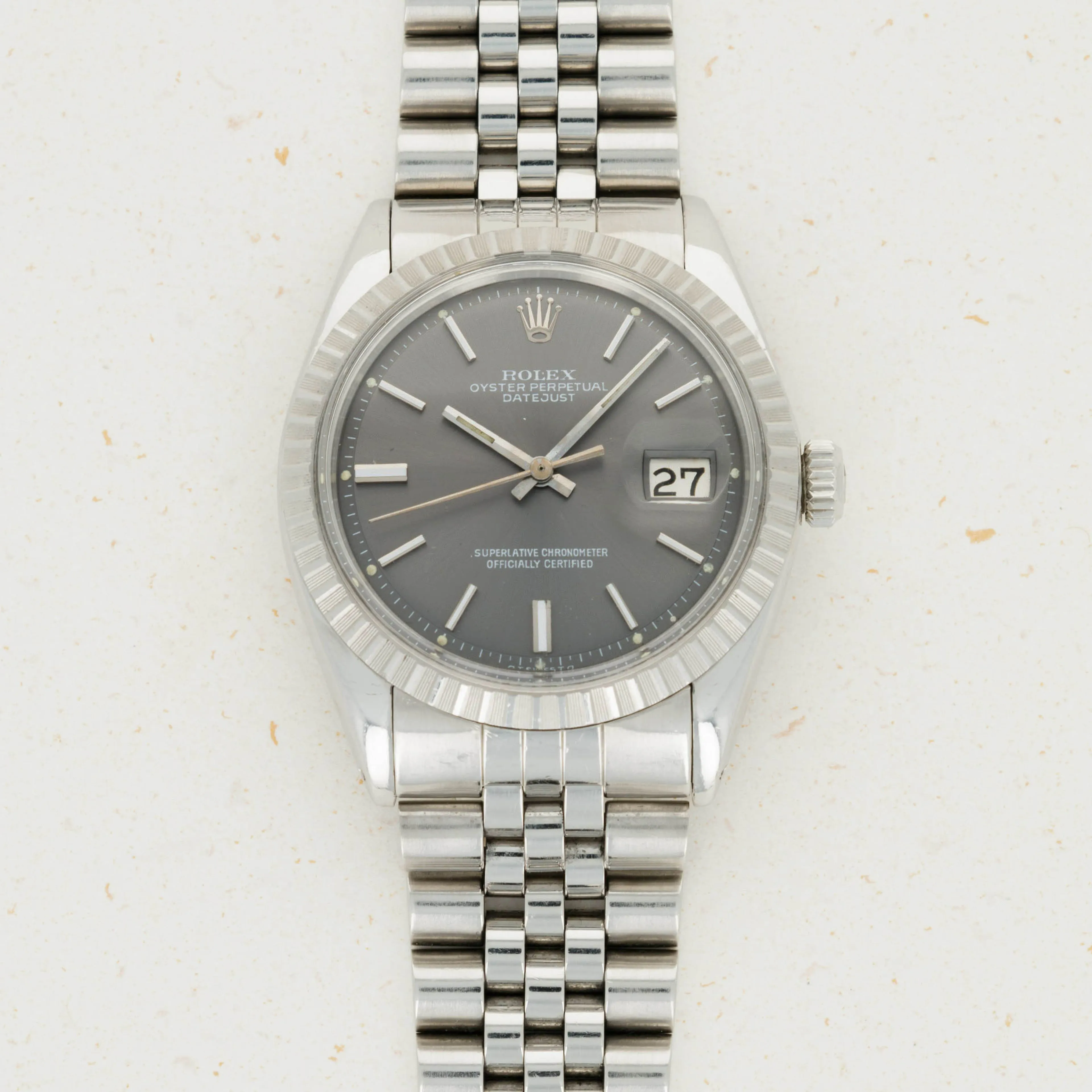 Rolex Datejust 1603 36mm Stainless steel Gray