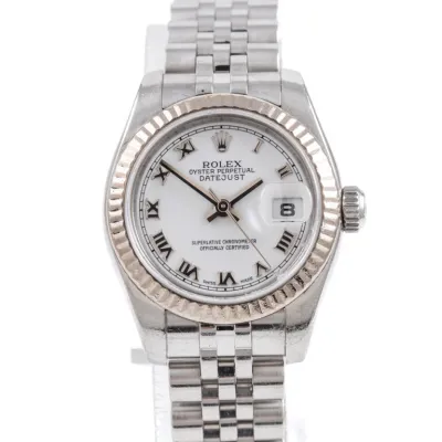 Rolex Lady-Datejust 179174 26mm White gold and Stainless steel White 1