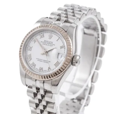 Rolex Lady-Datejust 179174 26mm White gold and Stainless steel White 7