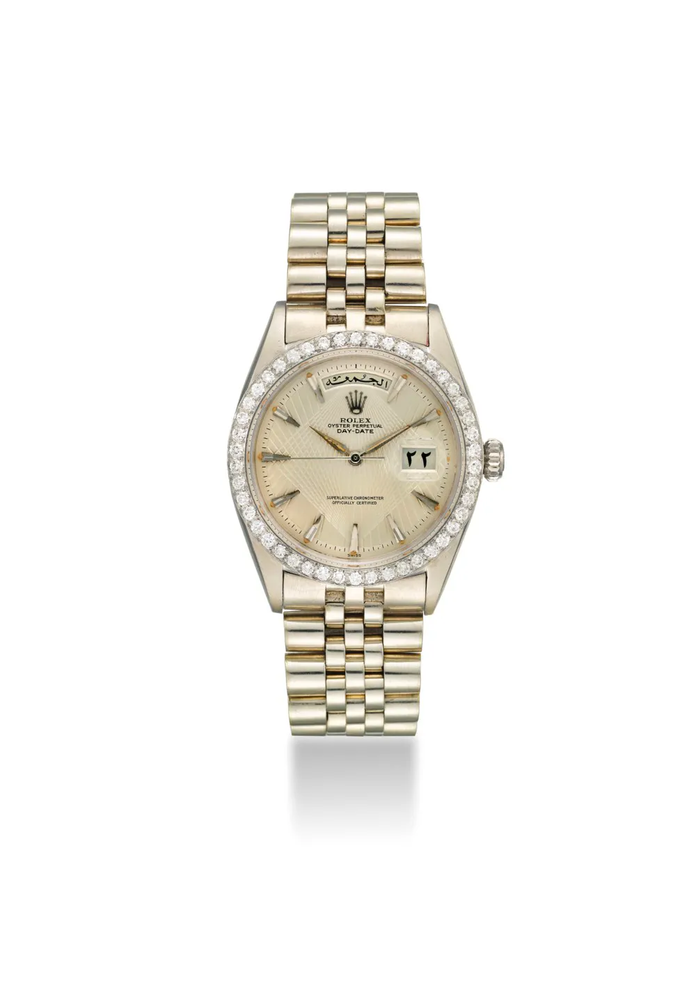 Rolex Day-Date 36 1804 35mm Platinum White