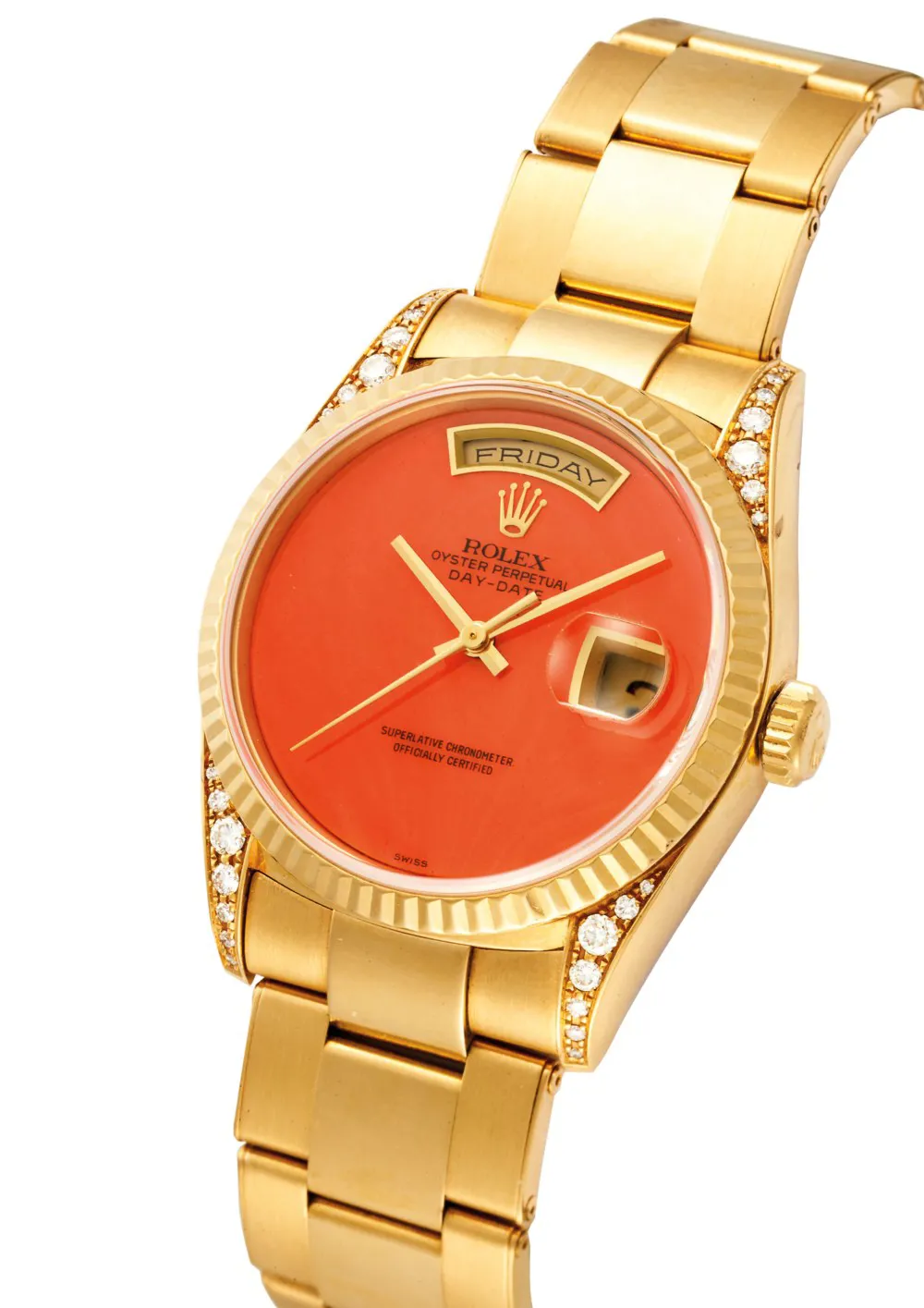 Rolex Day-Date 36 18338 36mm Yellow gold Orange