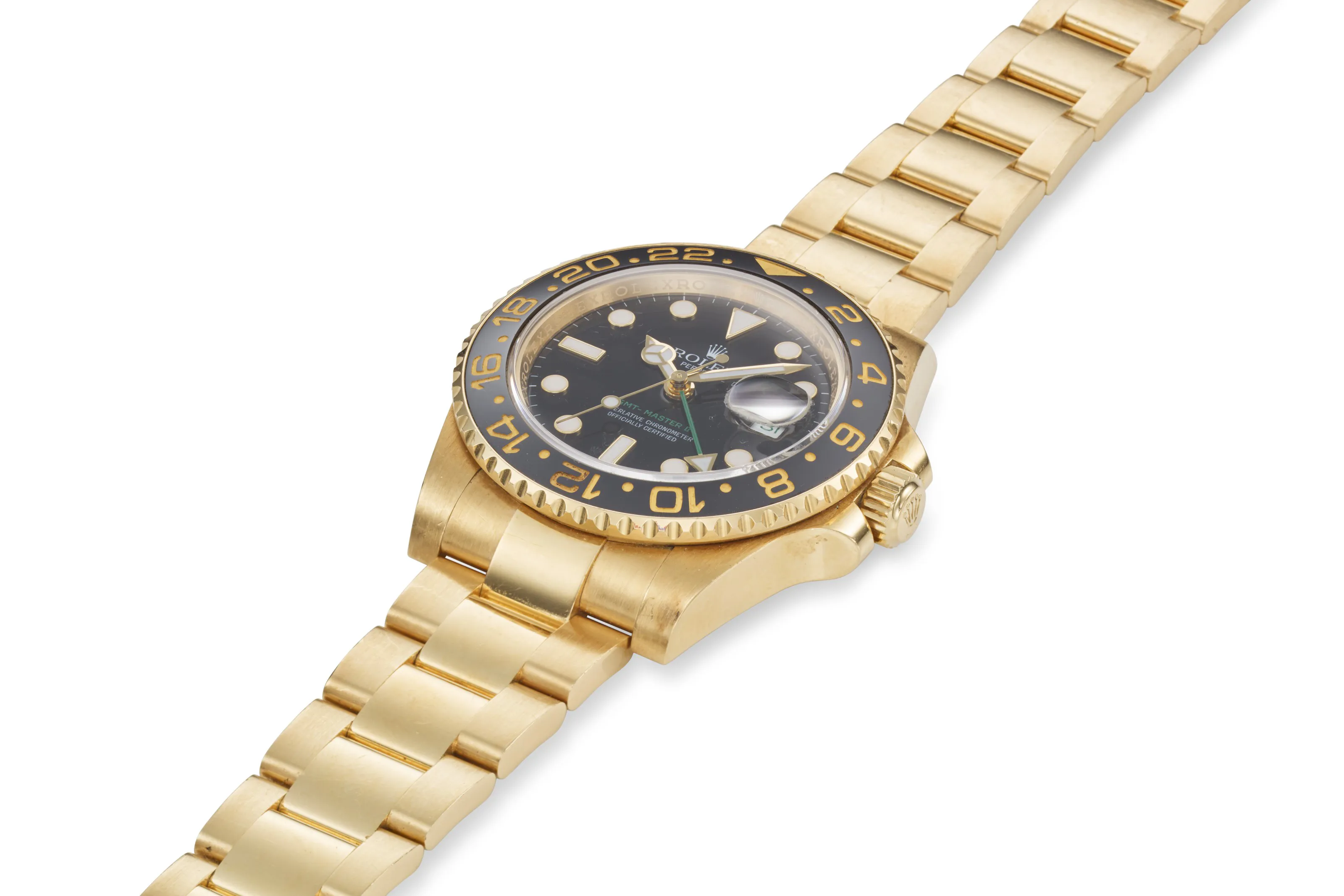 Rolex GMT-Master II 116718 40mm Yellow gold Black 1