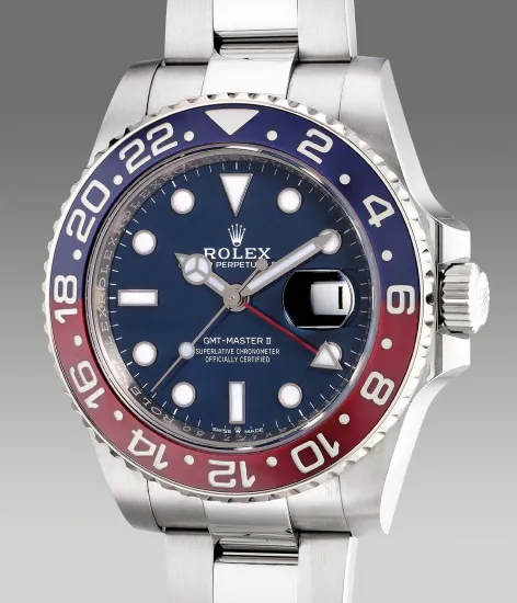 Rolex GMT-Master II 126719BLRO 40mm White gold Blue