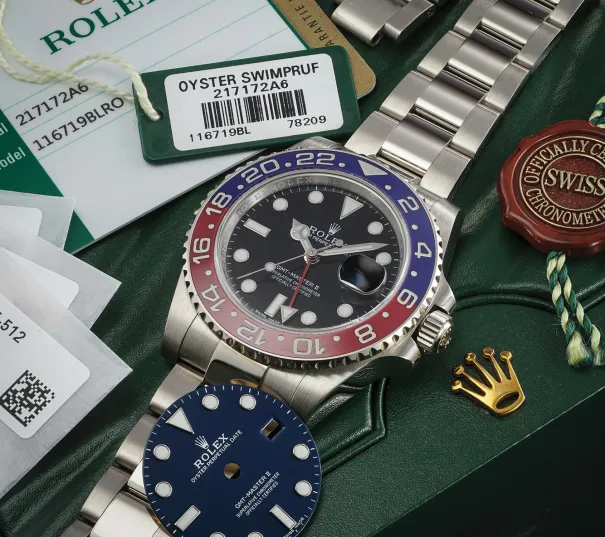 Rolex GMT-Master II 126719BLRO 40mm White gold Black 1