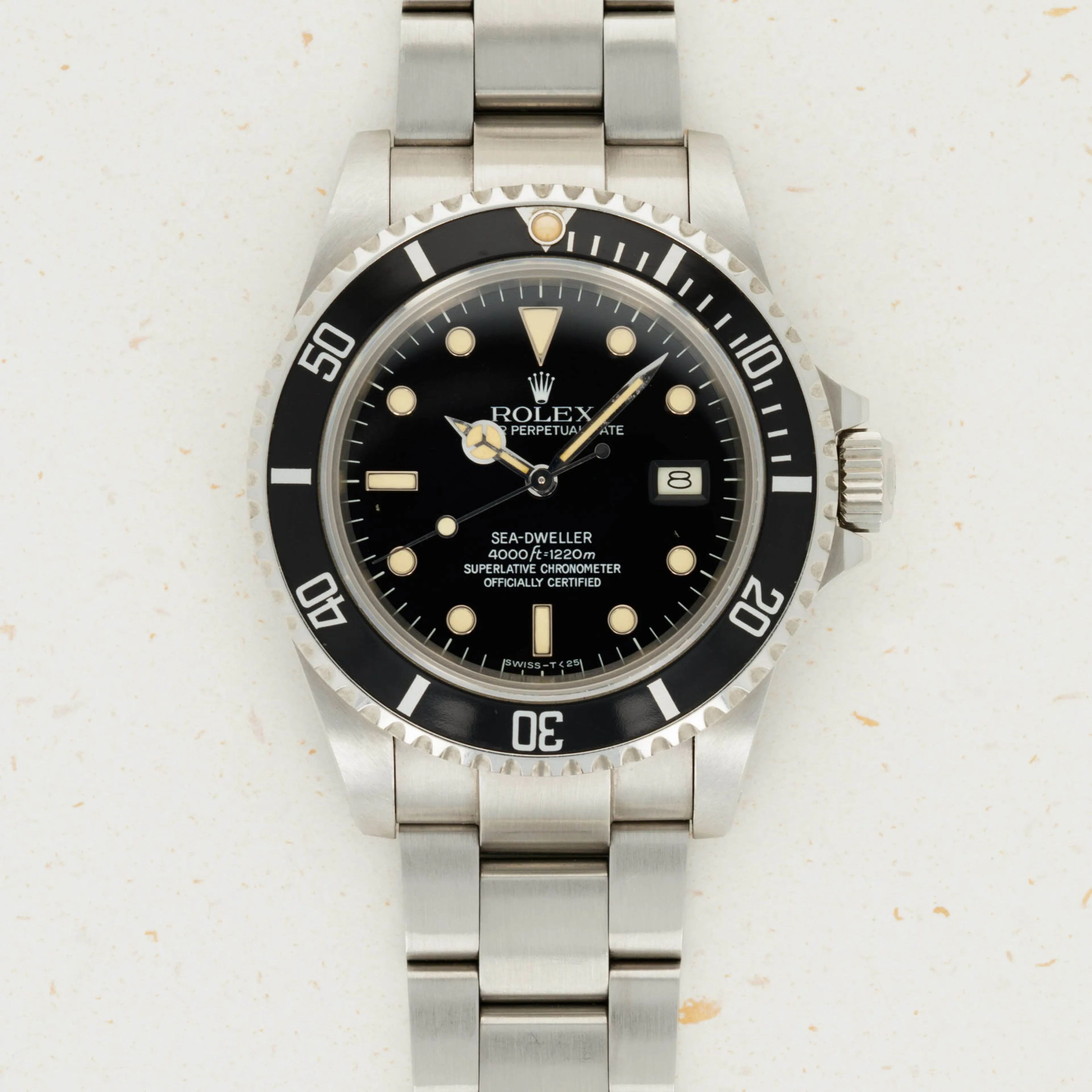 Rolex Sea-Dweller 16660 40mm Stainless steel Black