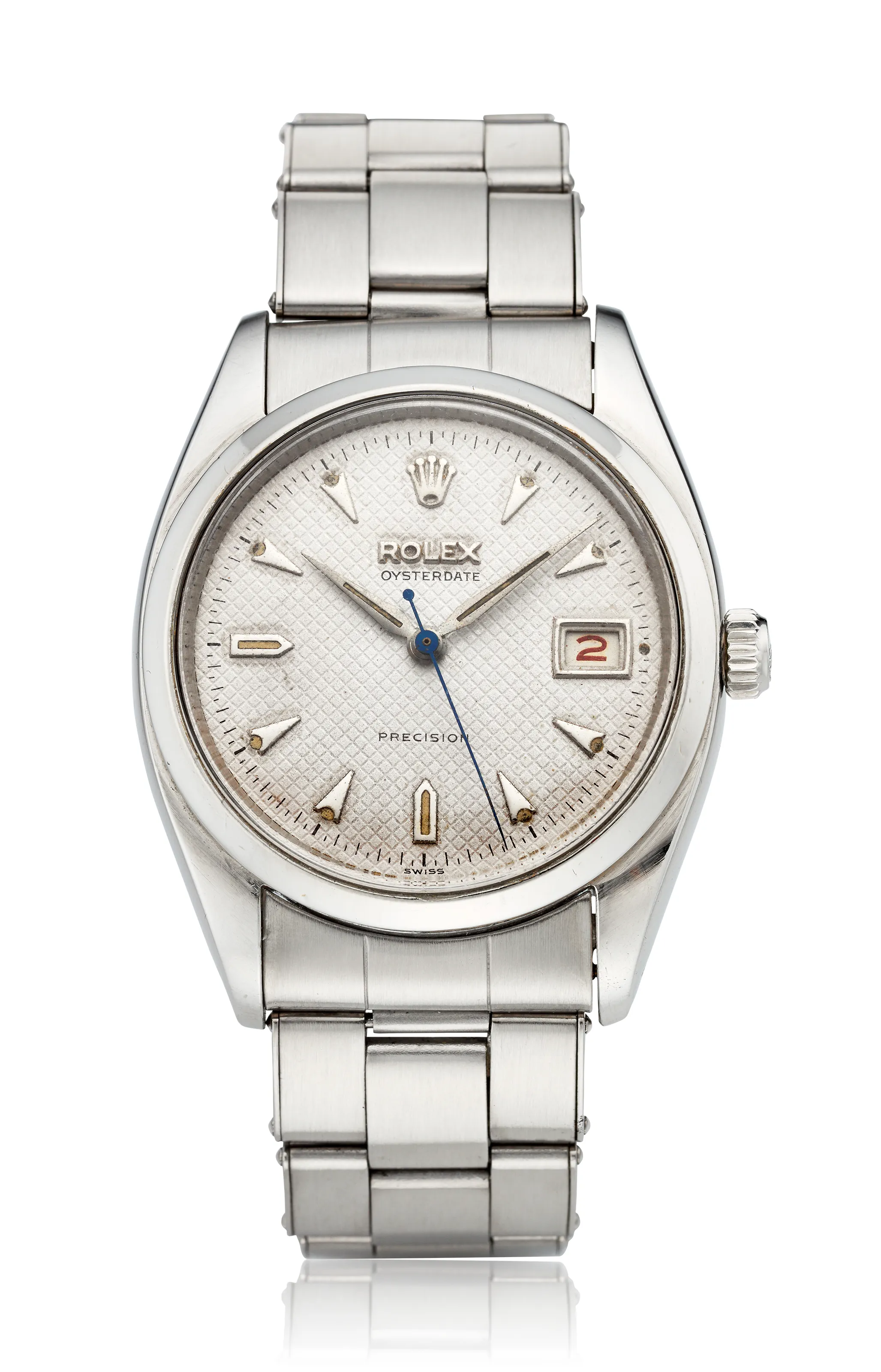 Rolex Oyster Date 6494 35mm Stainless steel Silver