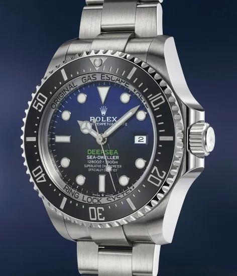 Rolex Sea-Dweller Deepsea 126660 44mm Stainless steel Blue