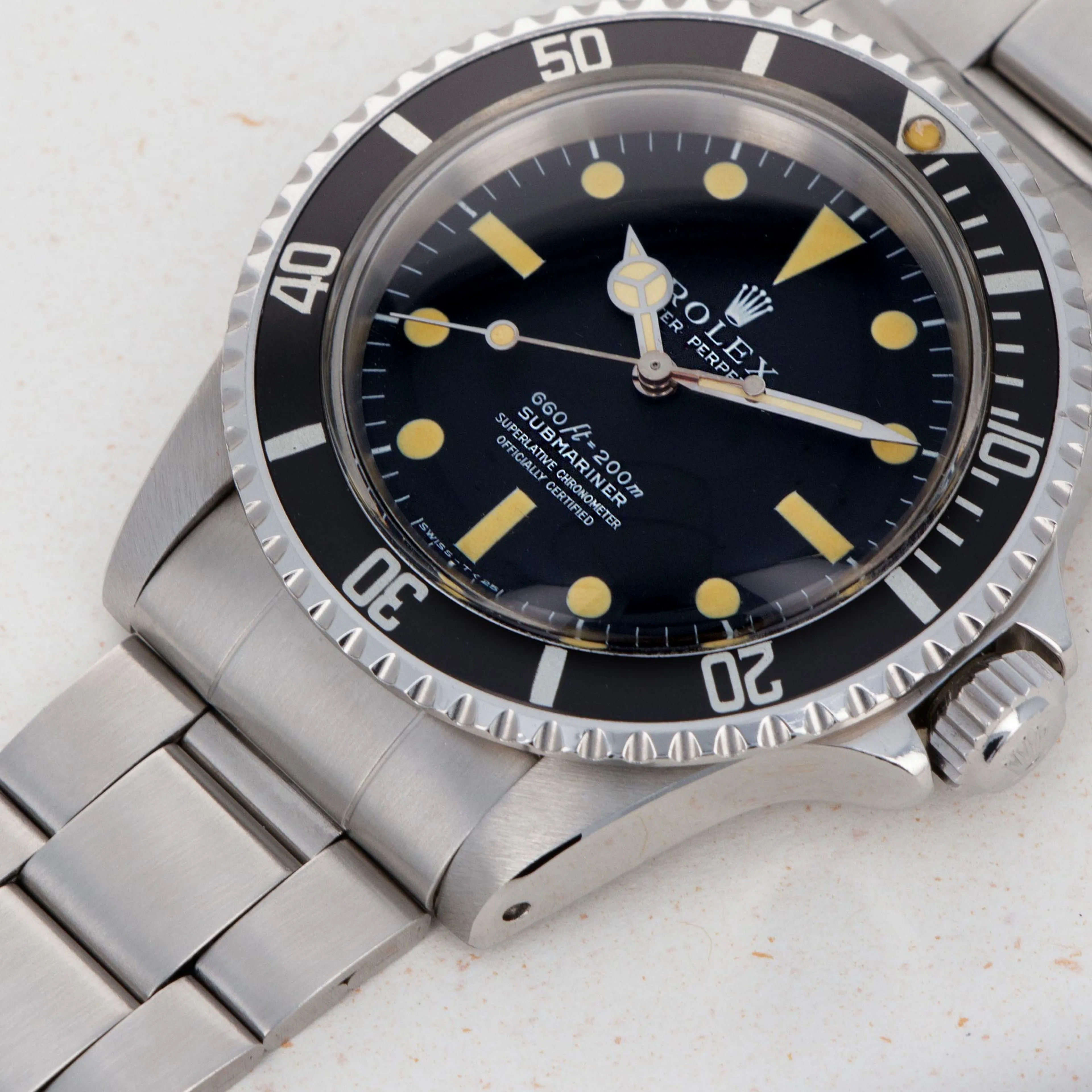 Rolex Submariner 5512 40mm Stainless steel Black 2