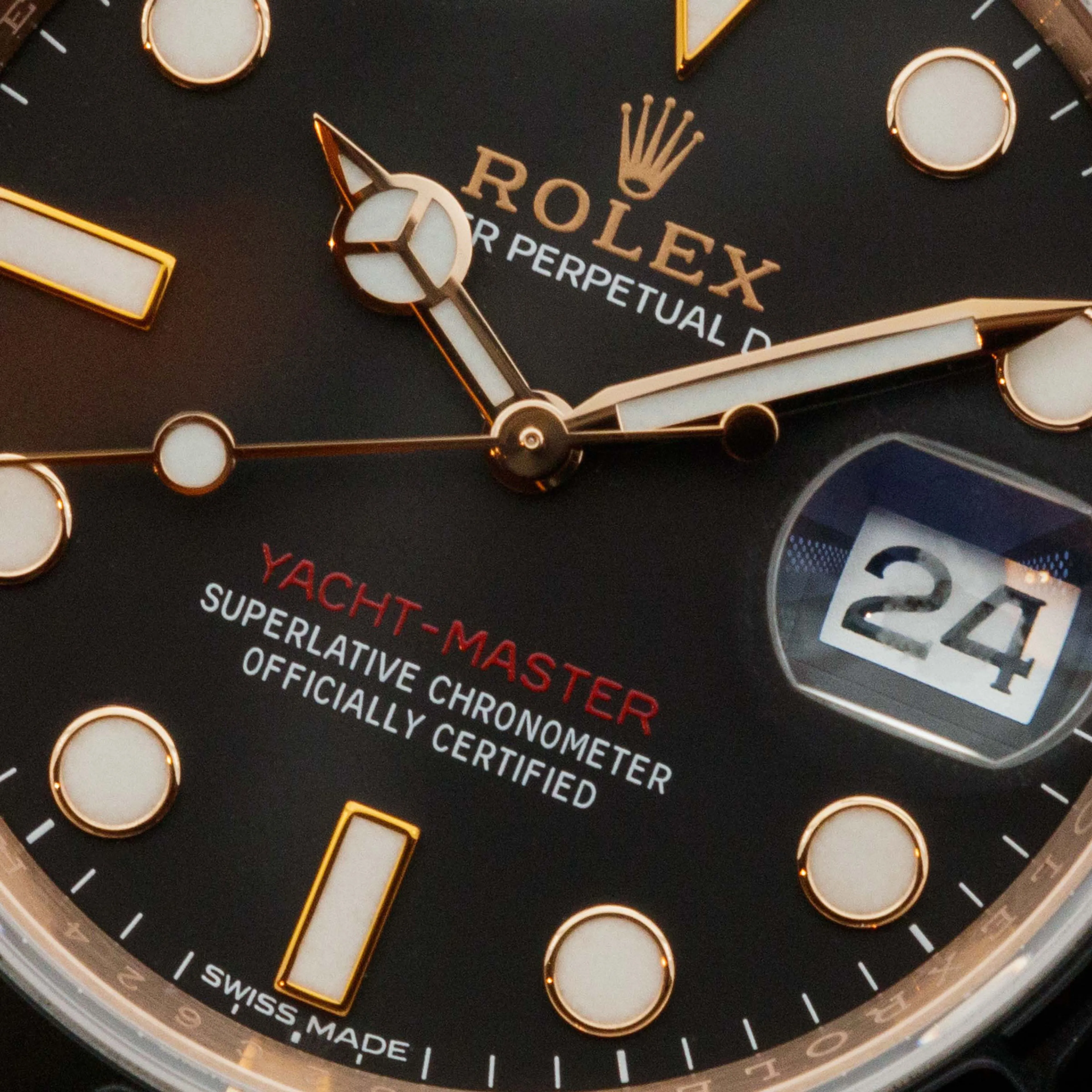 Rolex Yacht-Master 40 116655 40mm Everose gold Black 10