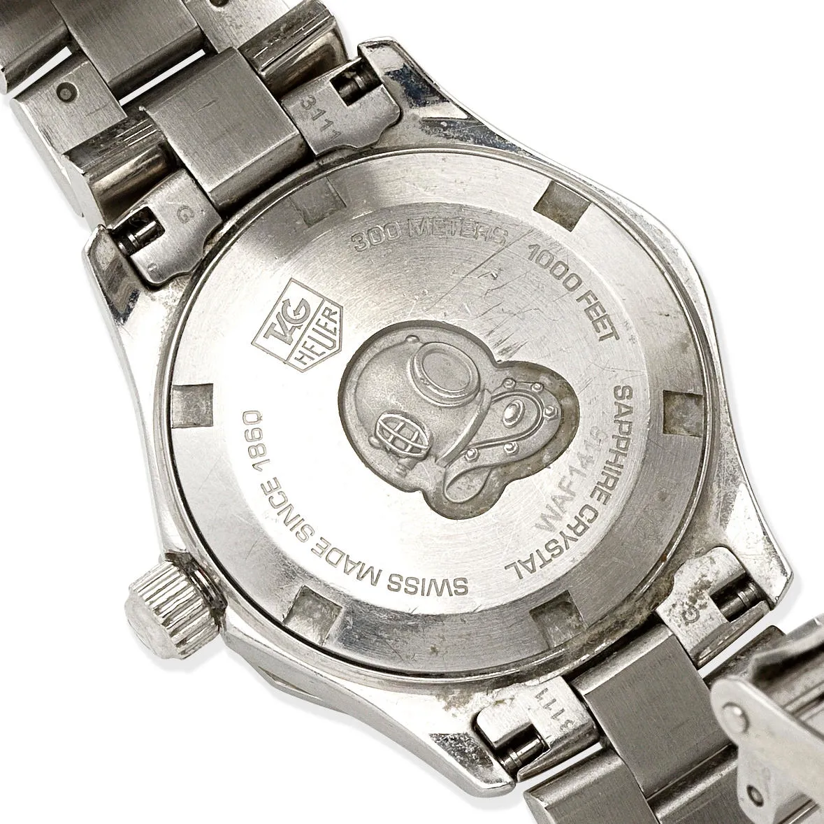 TAG Heuer Aquaracer WAF1416 27mm Stainless steel Mother-of-pearl 1