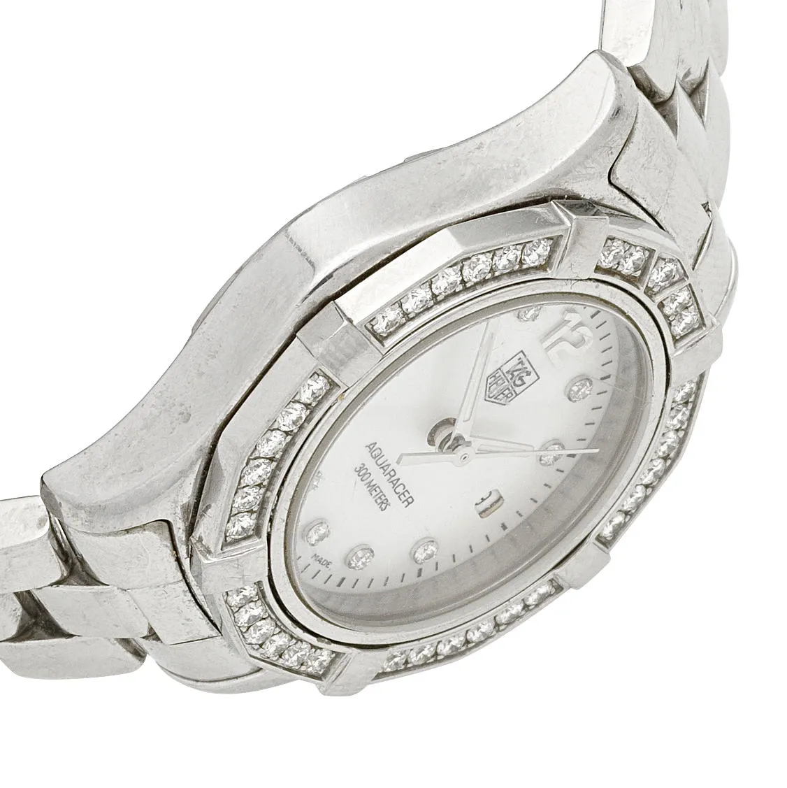 TAG Heuer Aquaracer WAF1416 27mm Stainless steel Mother-of-pearl 2