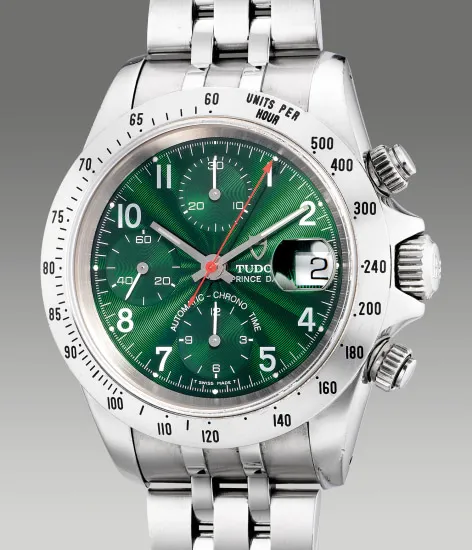 Tudor Prince Date 79280P 39.5mm Stainless steel Green