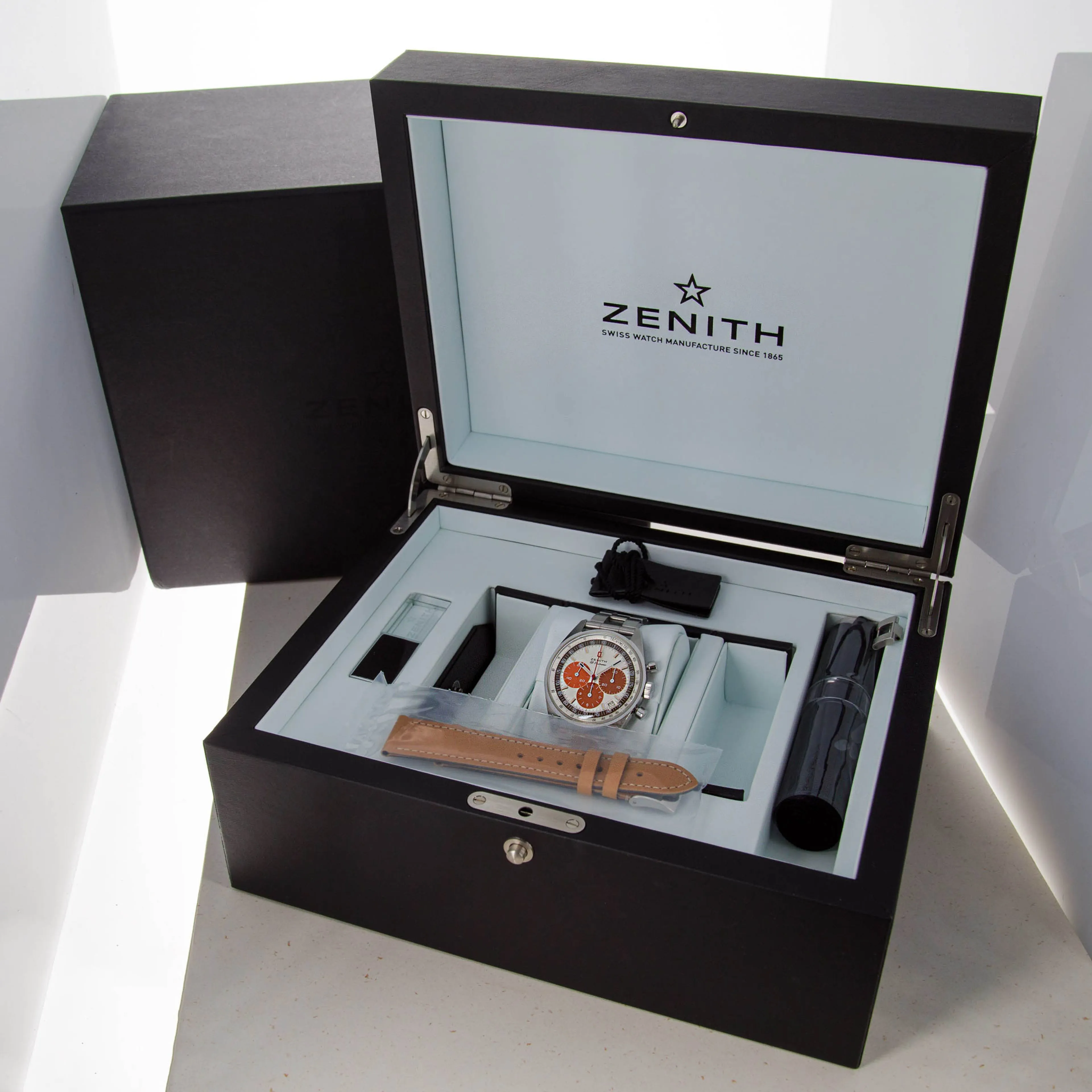 Zenith El Primero 03.P386.400/07.C840 38mm Stainless steel Silver 12