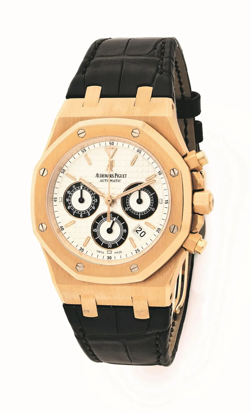 Audemars Piguet Royal Oak 26022OR 39mm Rose gold Silver