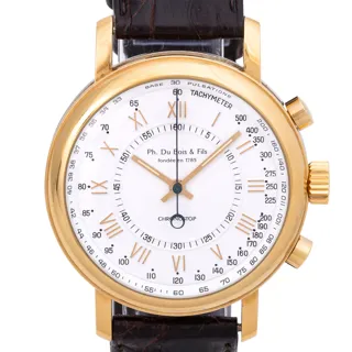 DuBois et fils Stainless steel and Gold-plated White