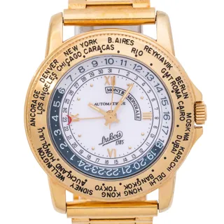 DuBois et fils Stainless steel and Gold-plated White