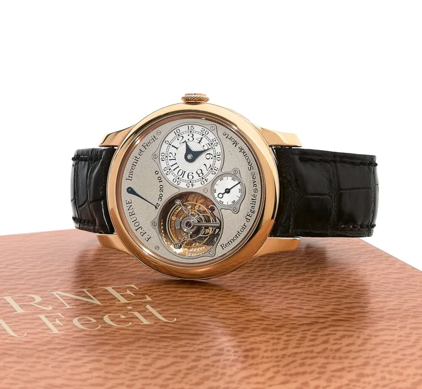 F.P. Journe Tourbillon Souverain 41mm Rose gold Silver 2