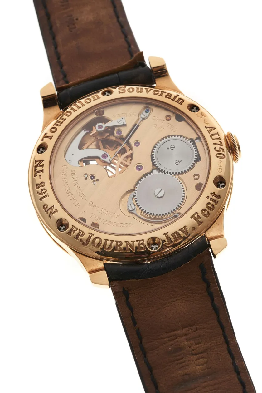 F.P. Journe Tourbillon Souverain 41mm Rose gold Silver 1