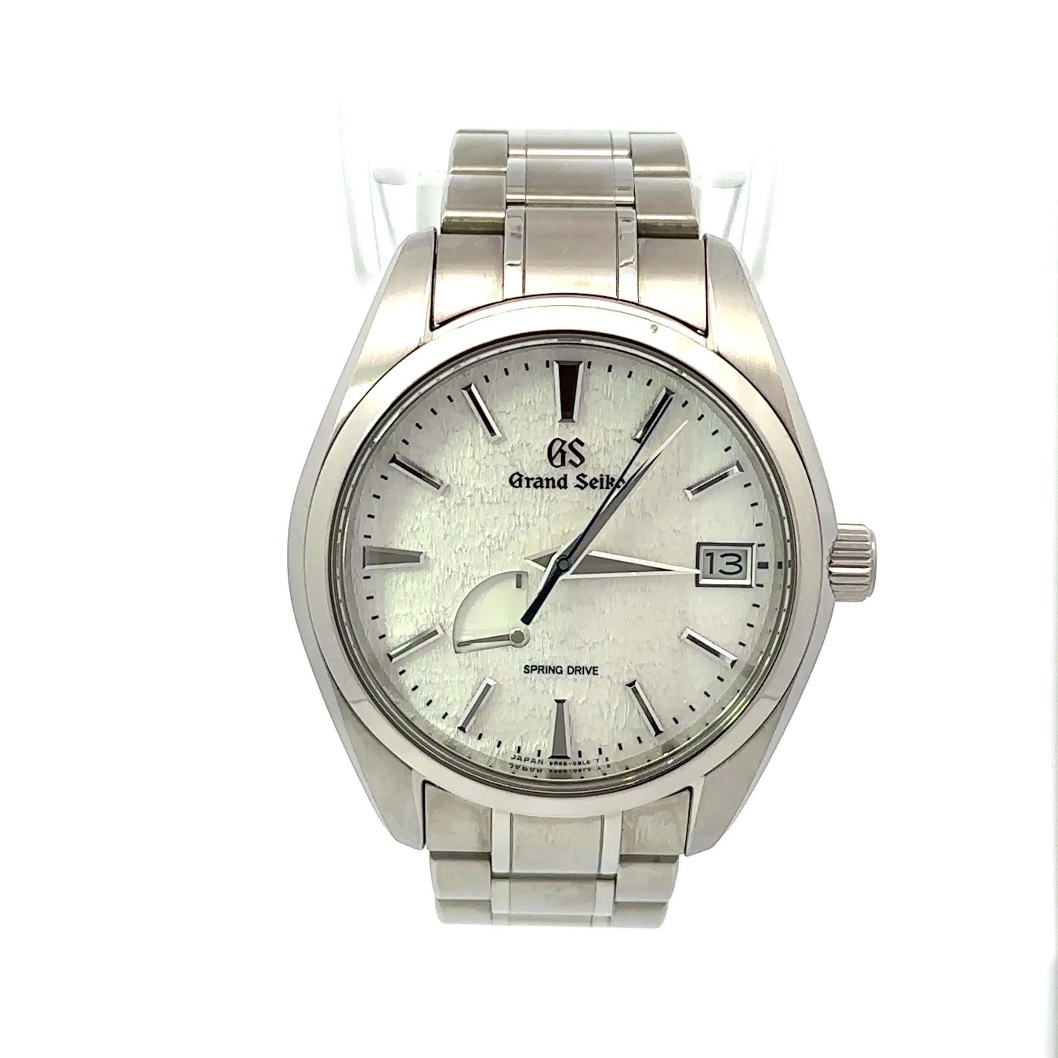 Grand Seiko Spring Drive SBGA211 41mm Titanium White