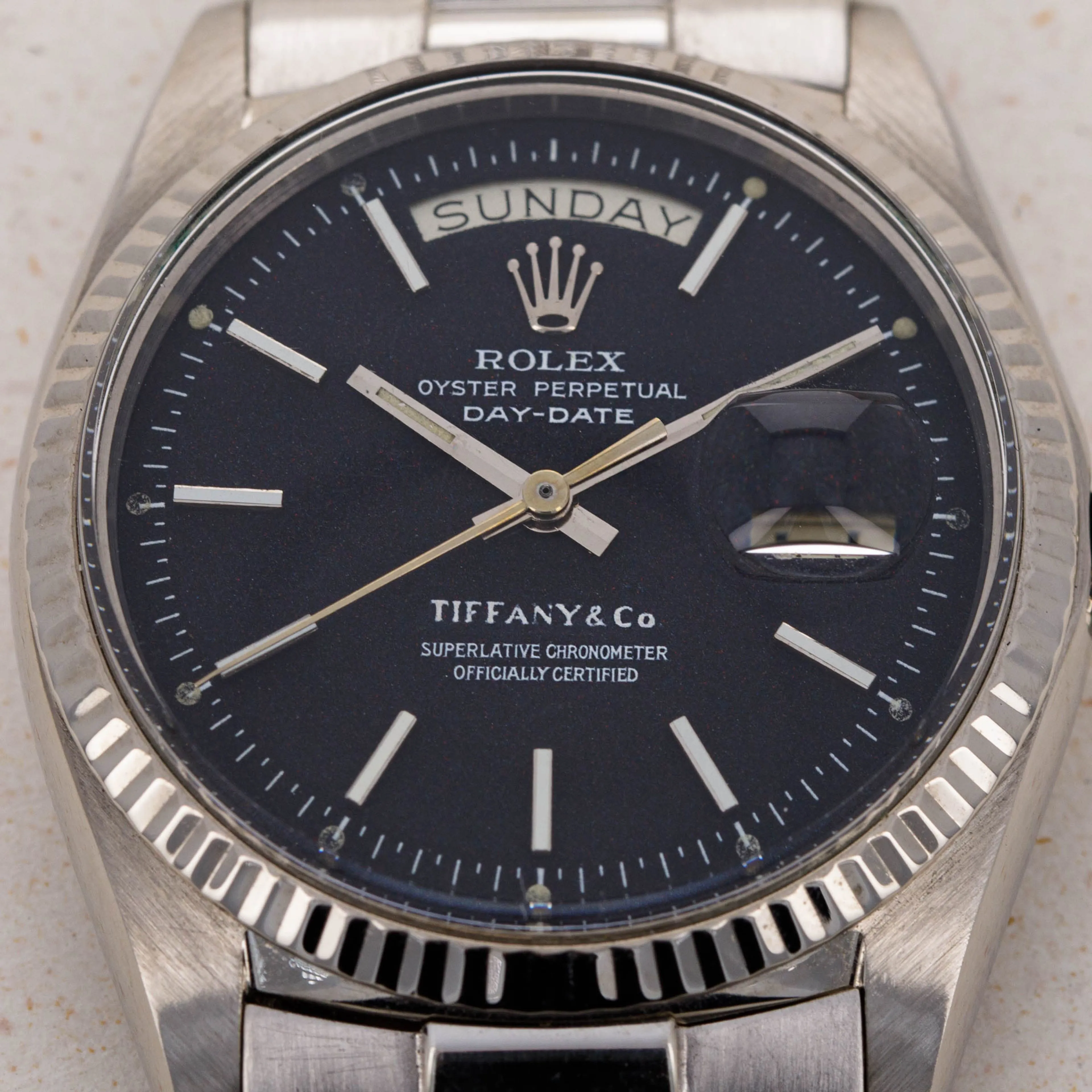 Rolex Day-Date 36 1803 36mm White gold Black 10