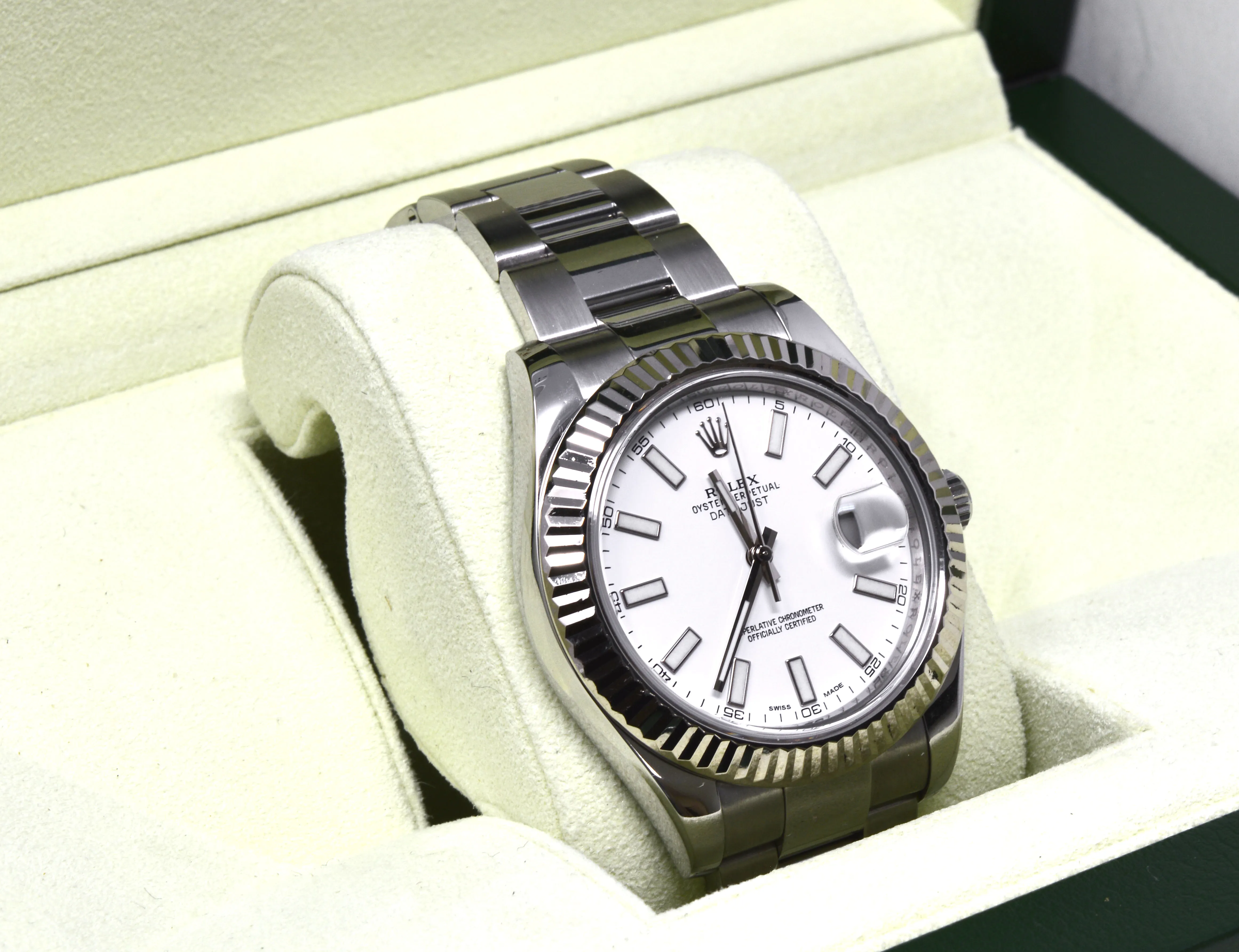 Rolex Datejust II 116334 41mm Stainless steel White 5