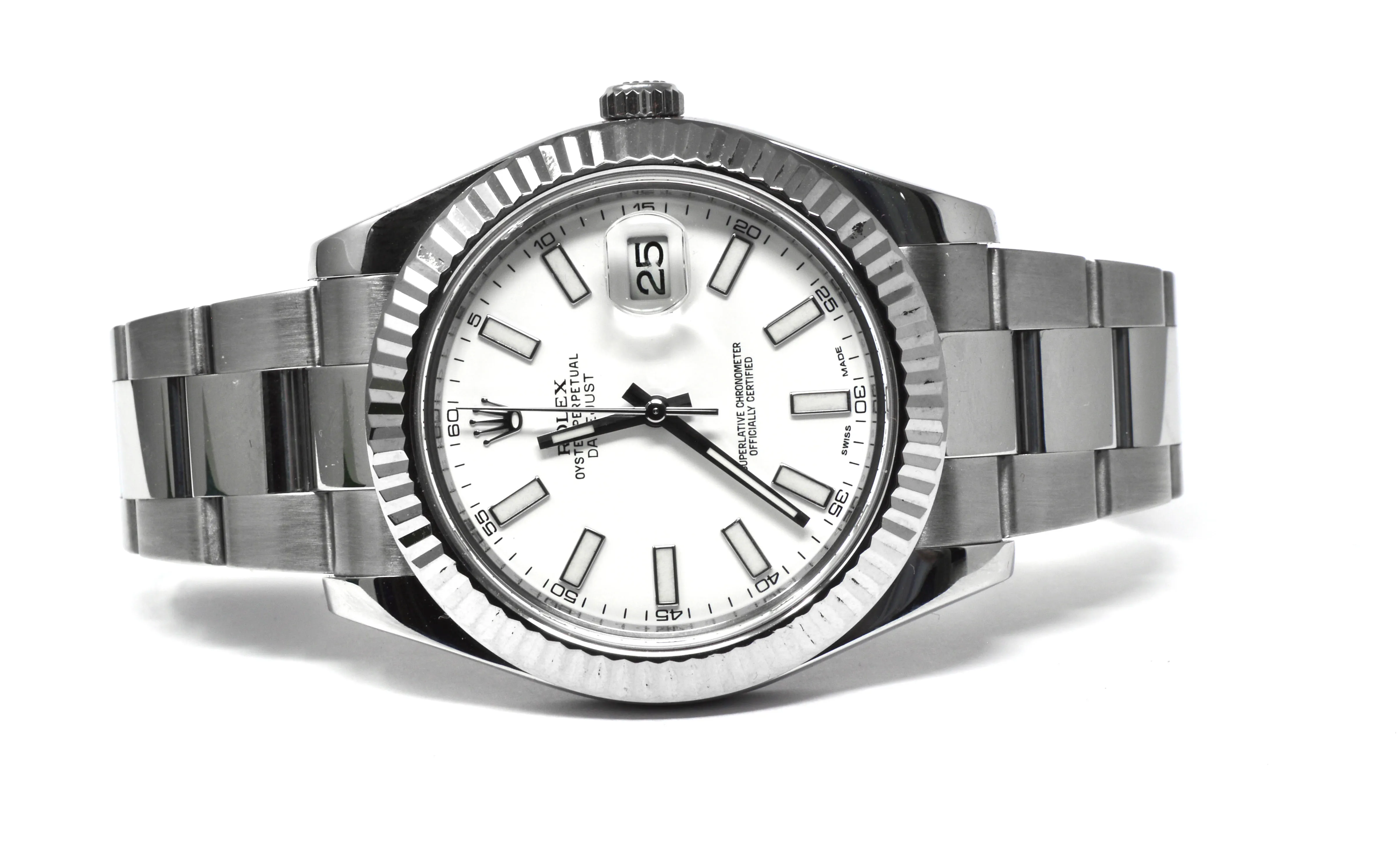 Rolex Datejust II 116334 41mm Stainless steel White 10