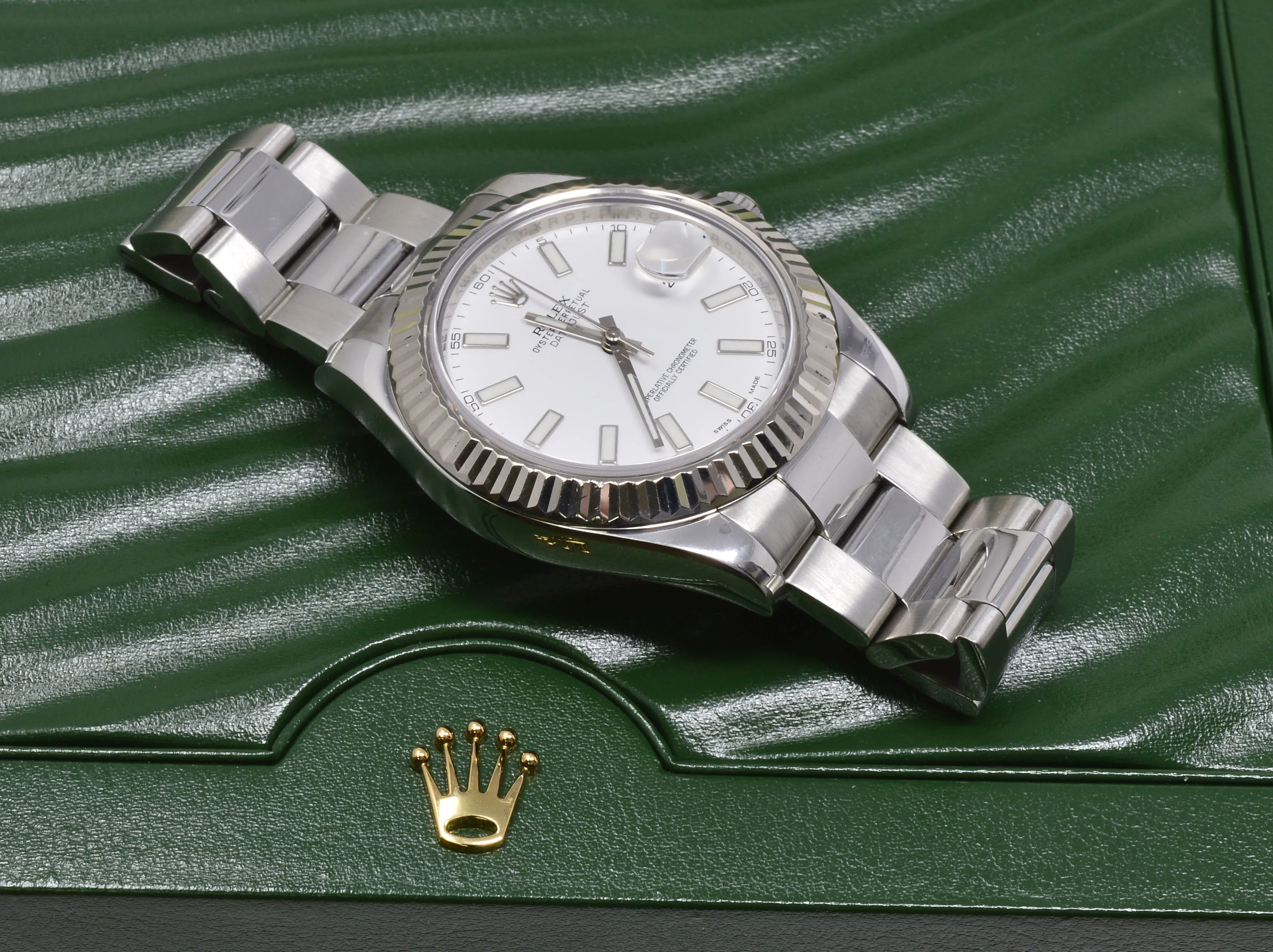 Rolex Datejust II 116334 41mm Stainless steel White 13