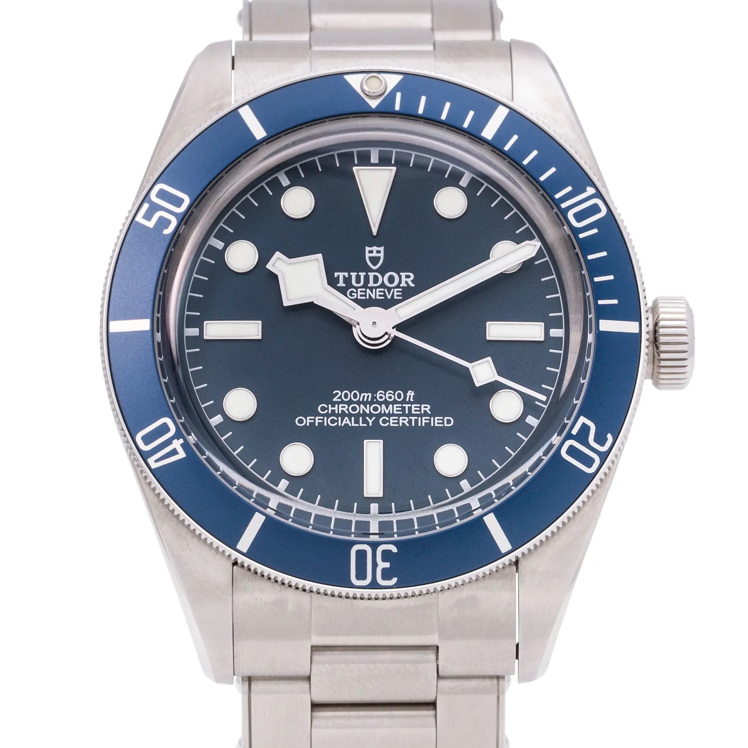 Tudor Black Bay M79030B-0001 39mm Stainless steel Blue