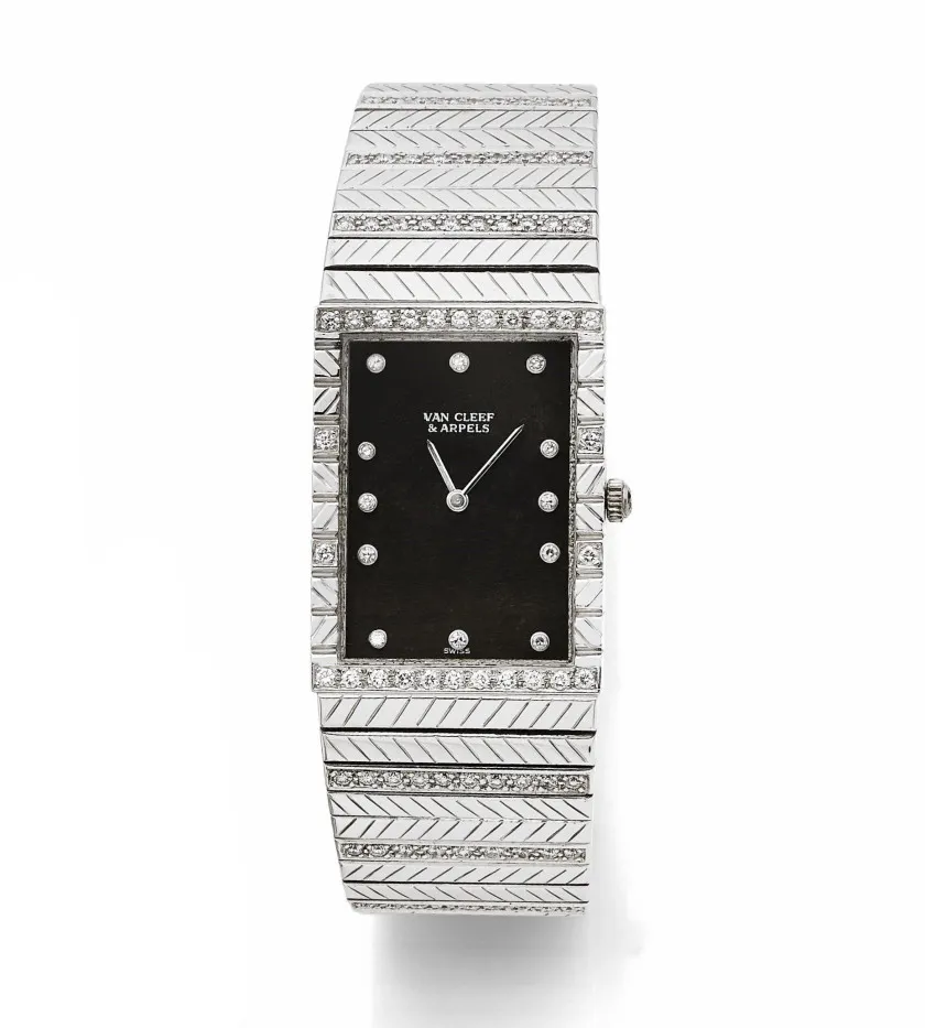 Van Cleef & Arpels G1846.7 33mm White gold and Diamond Black