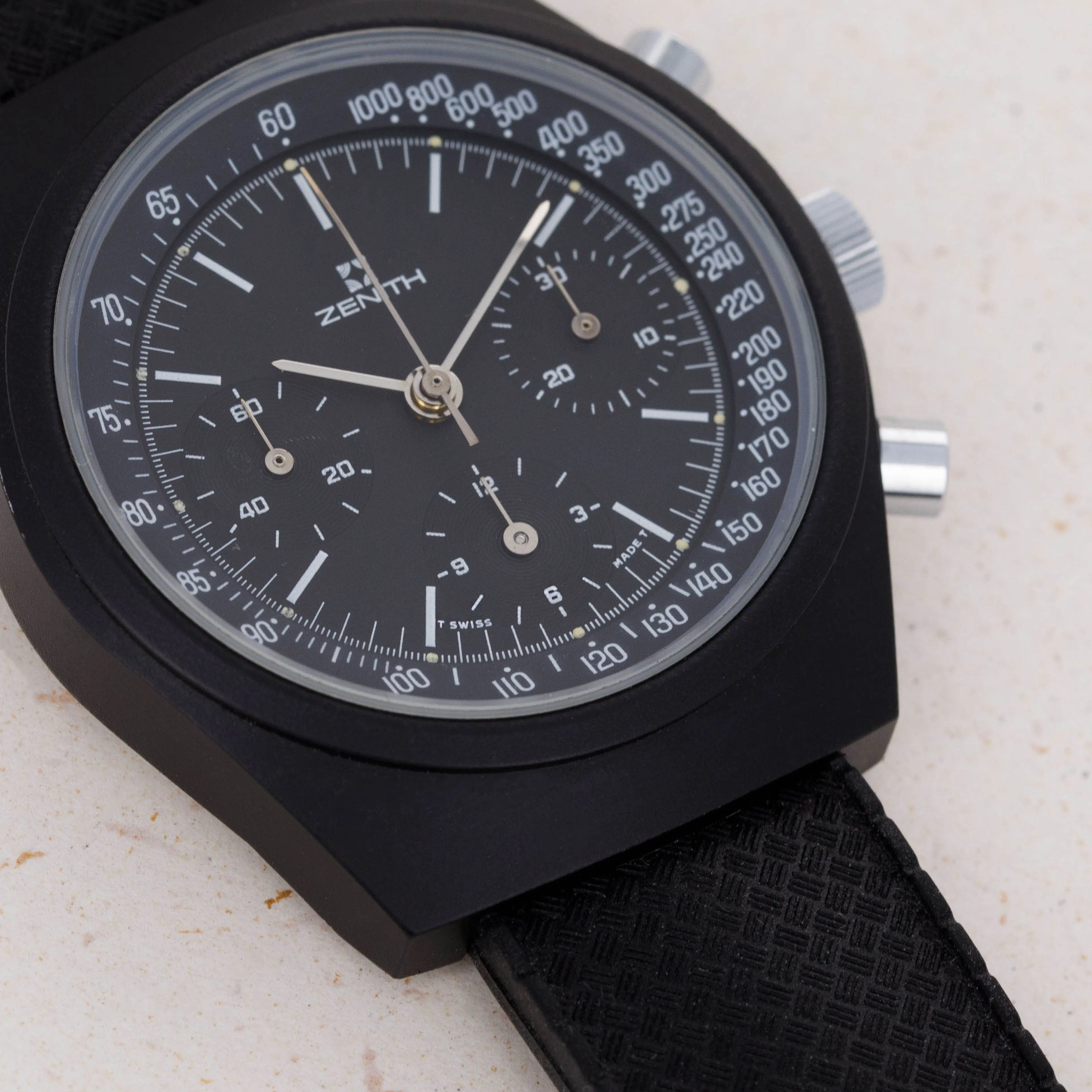 Zenith Chronograph NA 12mm Pvd stainless steel Black 1