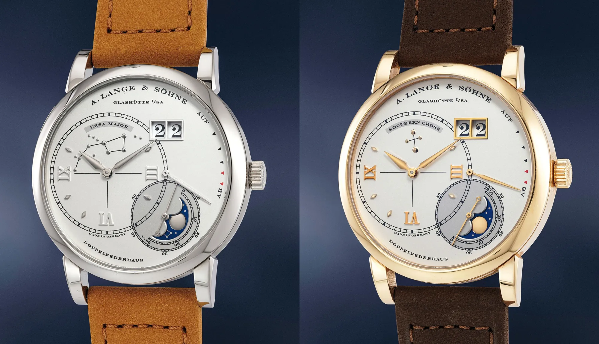 A. Lange & Söhne Grand Lange 1 119.032 41mm White gold Silver