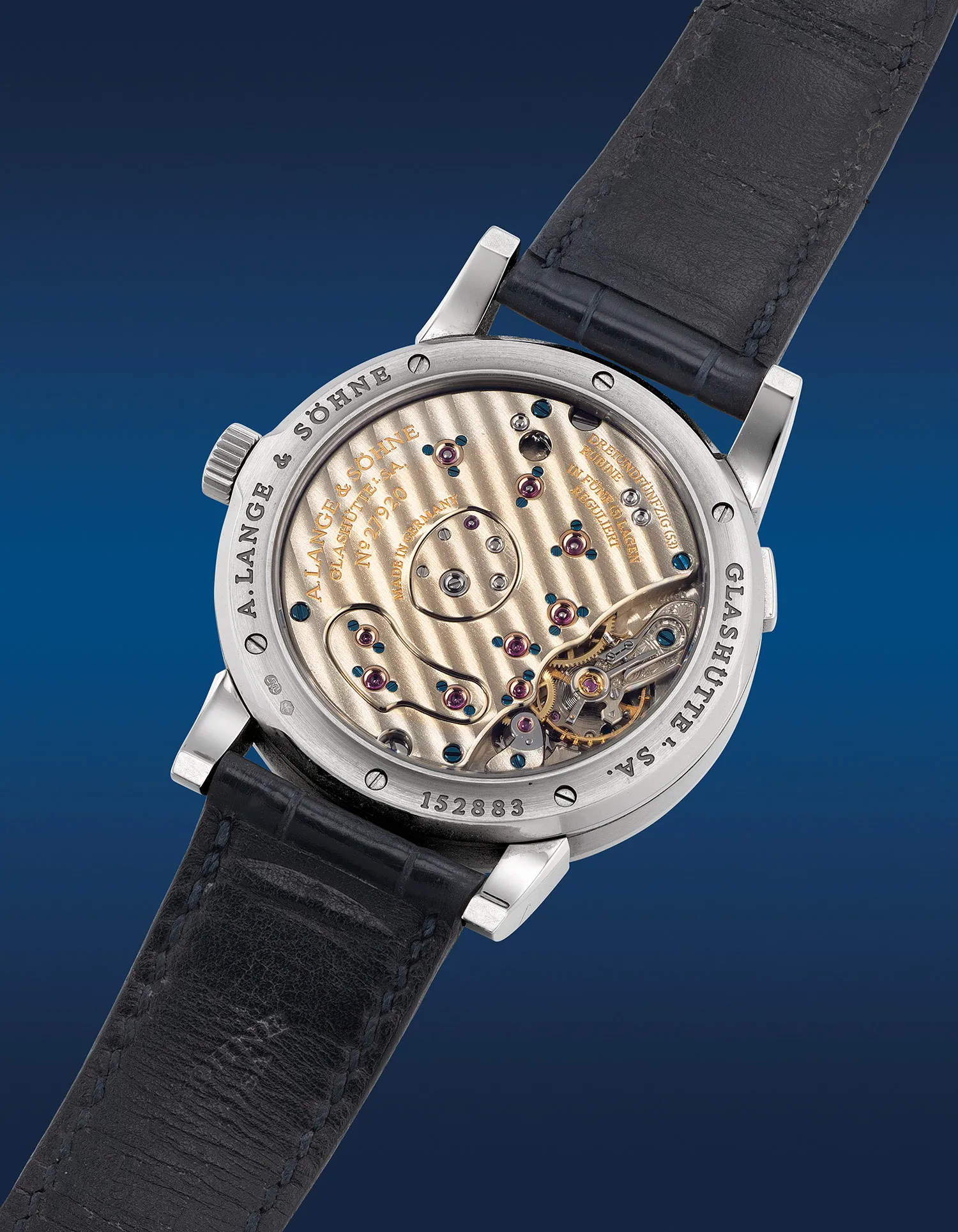 A. Lange & Söhne Lange 1 101.027 38.5mm White gold Blue 2