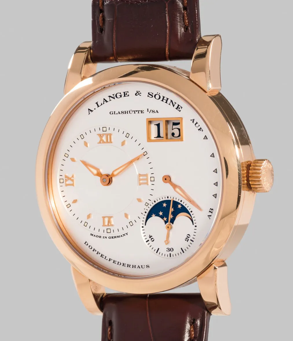 A. Lange & Söhne Lange 1 109.032 38.5mm Rose gold Silver