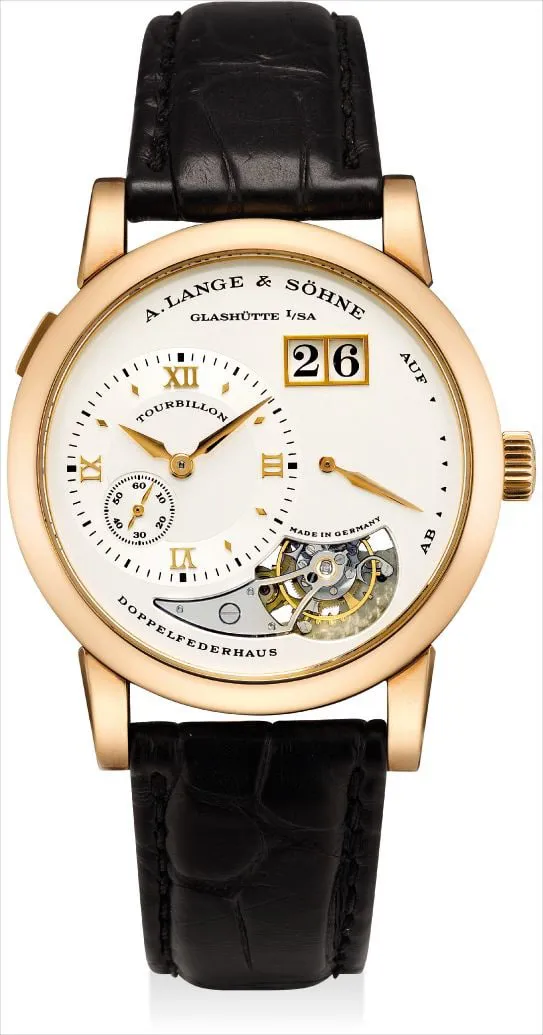 A. Lange & Söhne Lange 1 704.032 38.5mm Rose gold Silver