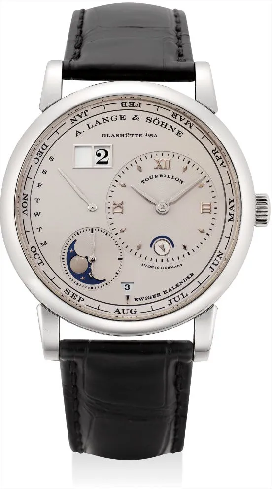 A. Lange & Söhne Lange 1 720.025 42mm Platinum Silver