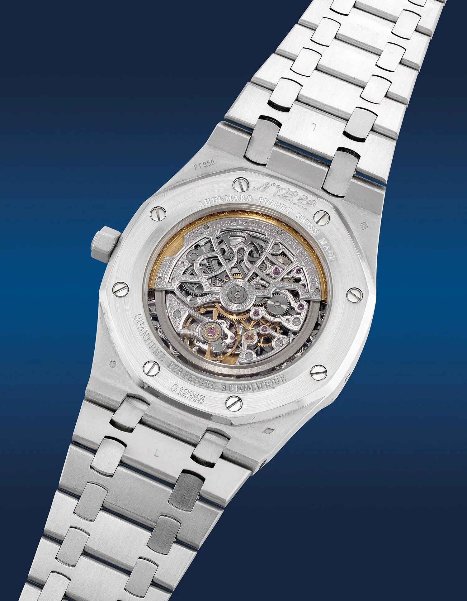 Audemars Piguet Royal Oak Perpetual Calendar 25829PT 39mm Platinum Skeletonized 2