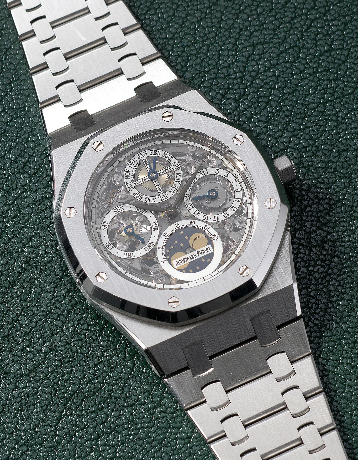 Audemars Piguet Royal Oak Perpetual Calendar 25829PT 39mm Platinum Skeletonized 5