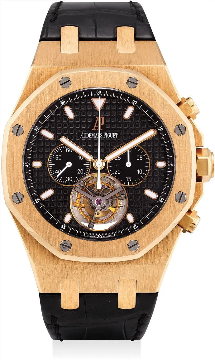 Audemars Piguet Royal Oak 25977OR 44mm 18k pink gold Black