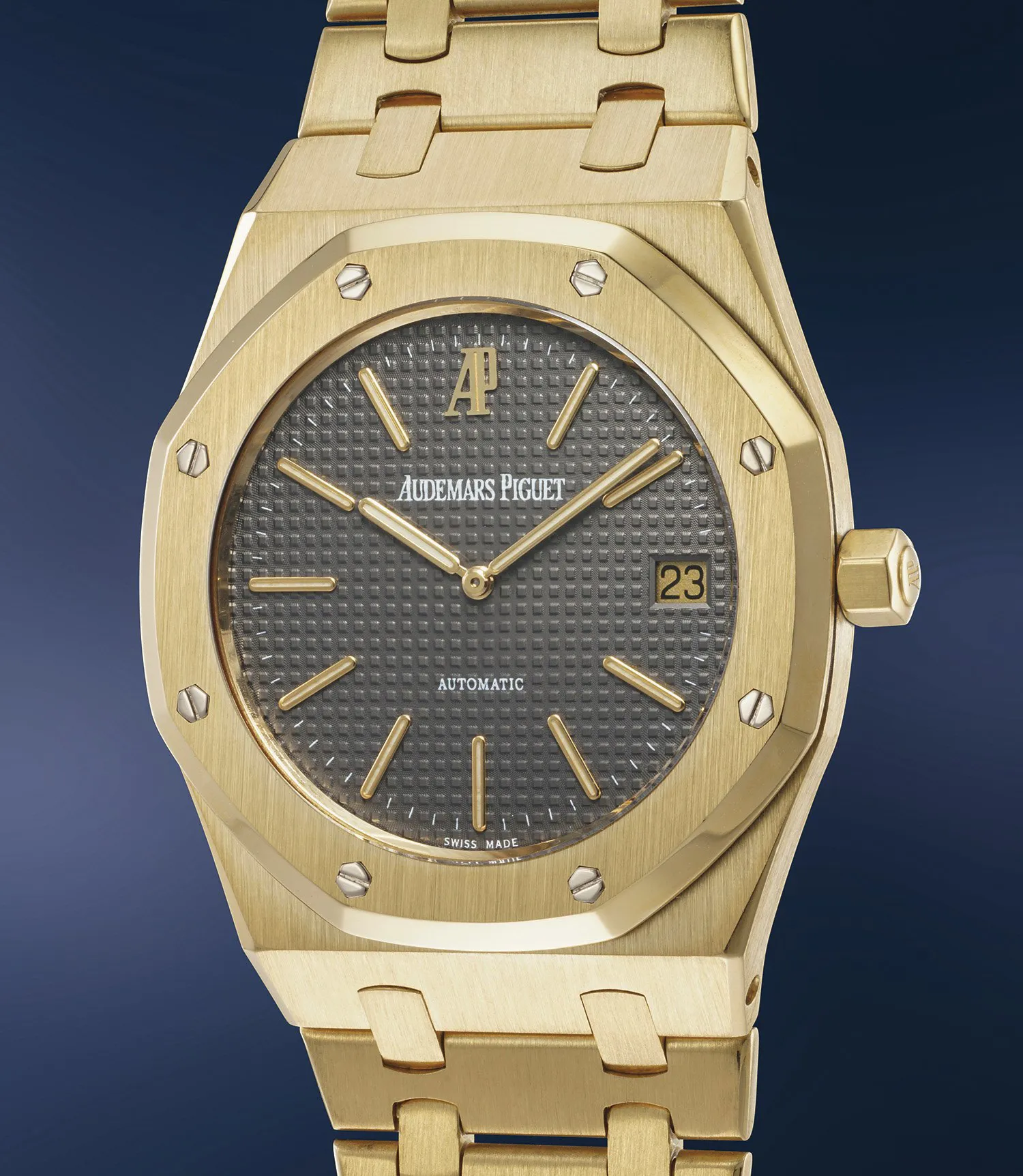 Audemars Piguet Royal Oak 5402 BA 39mm 18k yellow gold Grey