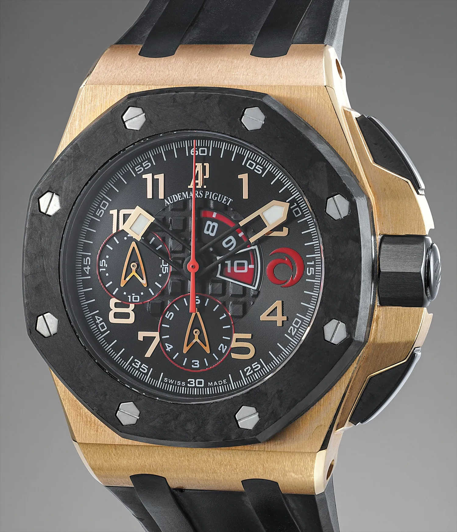 Audemars Piguet Royal Oak Offshore Alinghi Team - Limited Edition 26062OR.00.A002CA.01 44mm Carbon fiber and Rose gold Black