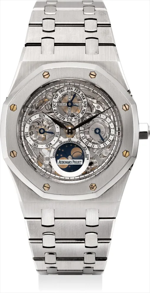 Audemars Piguet Royal Oak Perpetual Calendar 25829ST 38.5mm Stainless steel Skeletonized