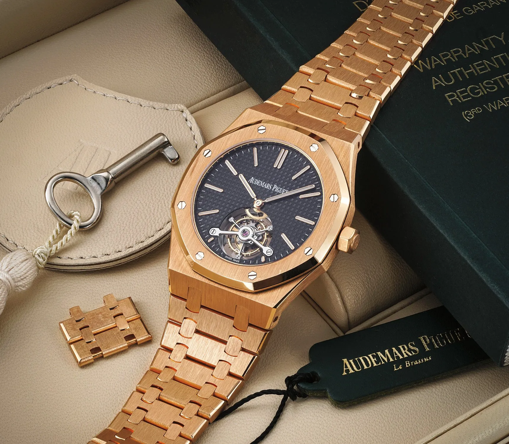 Audemars Piguet Royal Oak Tourbillon 26510OR 41mm Rose gold Black 1