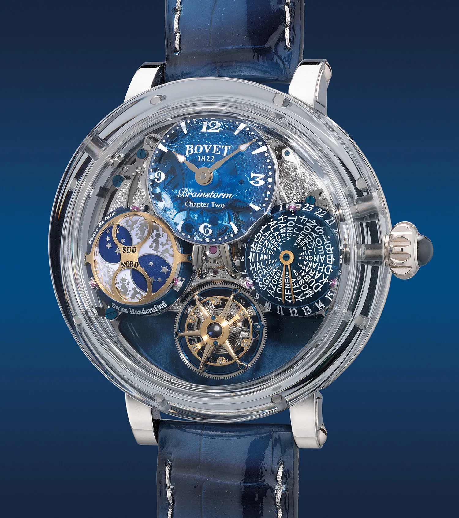 Bovet R26C2-001-02 48mm Titanium Skeleton