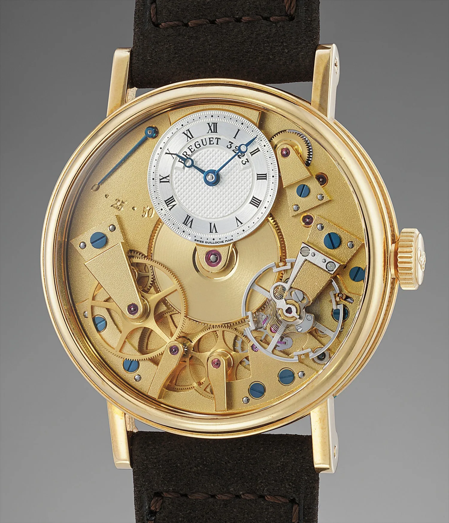 Breguet 7027 37mm Yellow gold Skeletonized