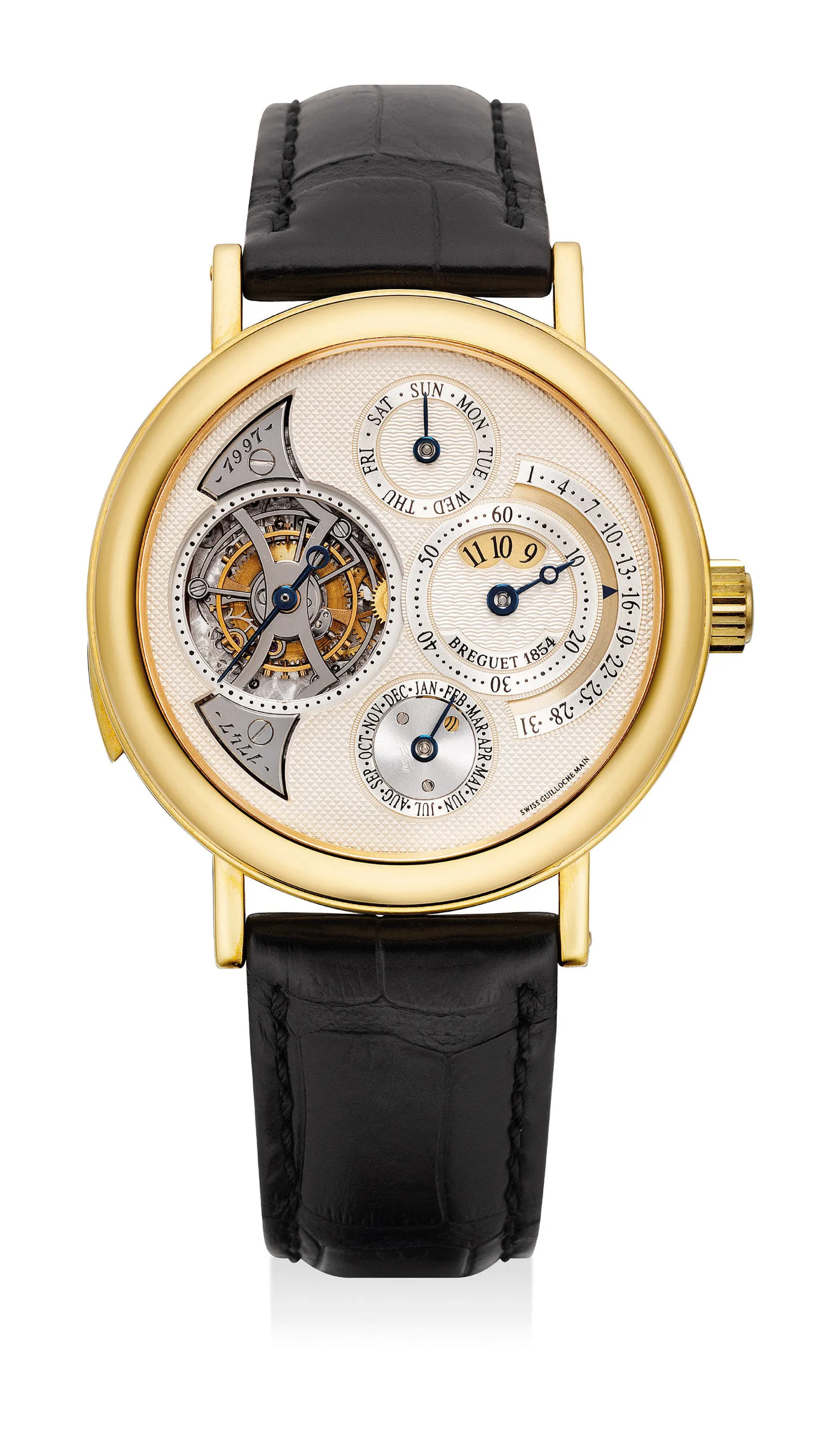 Breguet Classique 3857 40mm Yellow gold Silvered